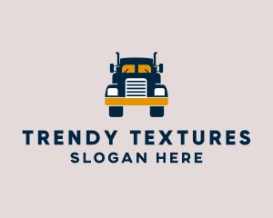 Logistics Delivery Truck logo design