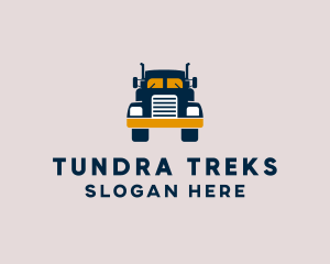 Logistics Delivery Truck logo design