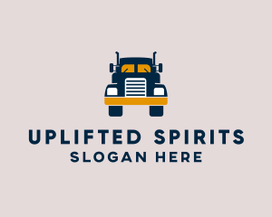 Logistics Delivery Truck logo design