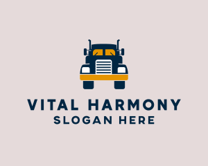 Logistics Delivery Truck logo design