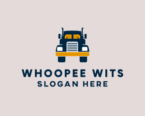 Logistics Delivery Truck logo design