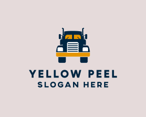 Logistics Delivery Truck logo design