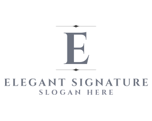 Professional Elite Lettermark logo design