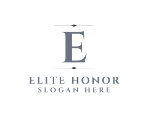 Professional Elite Lettermark logo design