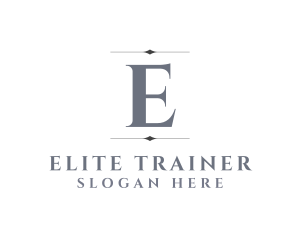 Professional Elite Lettermark logo design