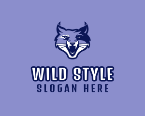 Wild Feline Cat logo design