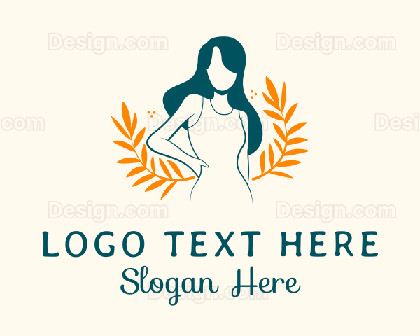 Lady Natural Hair Salon Logo