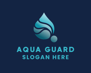 Aqua Water Liquid logo design