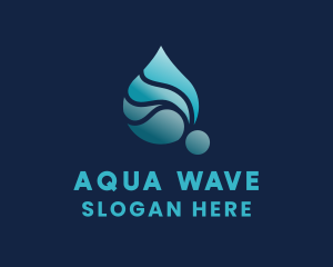 Aqua Water Liquid logo