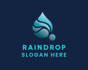 Aqua Water Liquid logo design