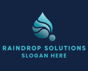 Aqua Water Liquid logo design