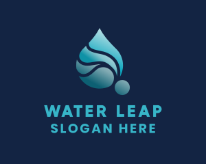 Aqua Water Liquid logo design