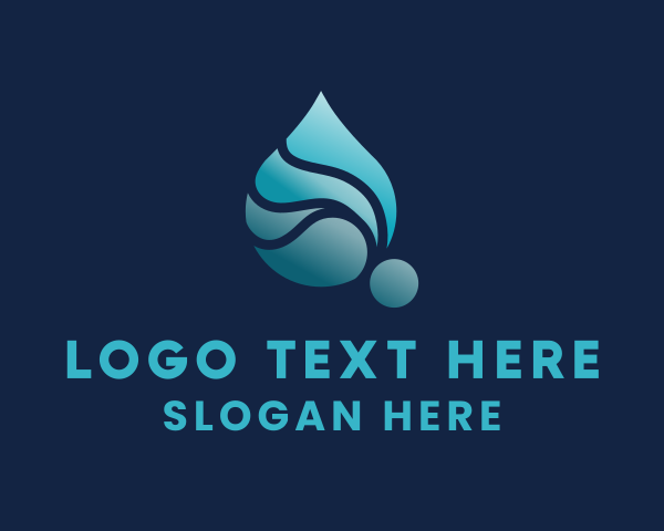 Aqua logo example 2