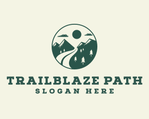 Mountain Travel Path logo