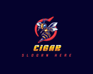 Stinger Insect Hornet  logo design