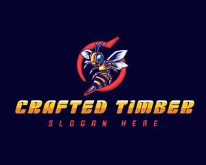 Stinger Insect Hornet  logo design