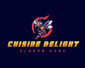 Stinger Insect Hornet  logo design