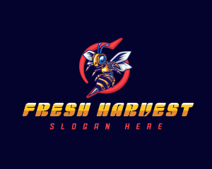 Stinger Insect Hornet  logo design