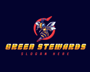 Stinger Insect Hornet  logo design