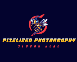 Stinger Insect Hornet  logo design