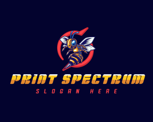 Stinger Insect Hornet  logo design