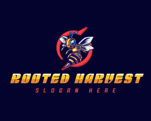 Stinger Insect Hornet  logo design