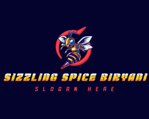 Stinger Insect Hornet  logo design