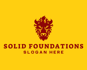 Bull Bison Horn logo