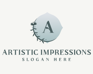 Floral Wreath Stylist logo design