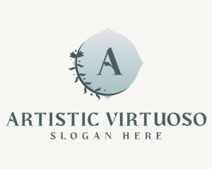 Floral Wreath Stylist logo design