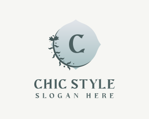 Floral Wreath Stylist logo design