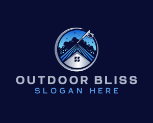 Cleaning Power Wash logo design