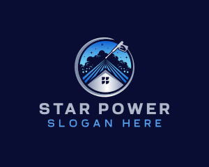 Cleaning Power Wash logo design