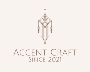 Bohemian Macrame Craft  logo design