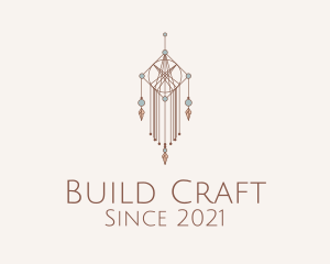 Bohemian Macrame Craft  logo design