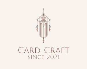 Bohemian Macrame Craft  logo design