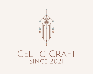 Bohemian Macrame Craft  logo design