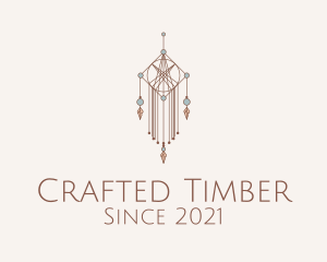 Bohemian Macrame Craft  logo design