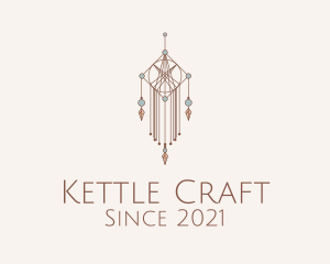 Bohemian Macrame Craft  logo design