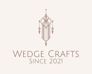 Bohemian Macrame Craft  logo design