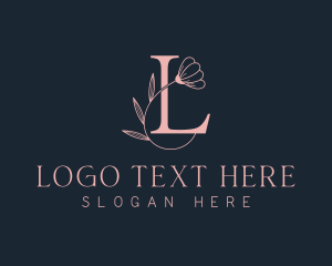 Boutique Floral Letter L logo