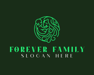 Mother Baby Family logo design