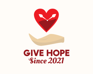 Heart Clock Foundation logo design