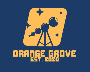 Orange Stars Telescope  logo