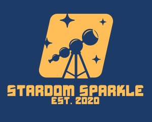 Orange Stars Telescope  logo