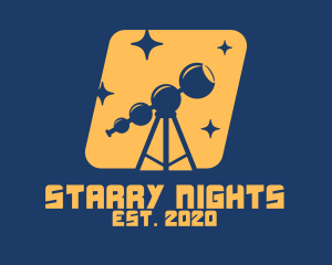 Orange Stars Telescope  logo