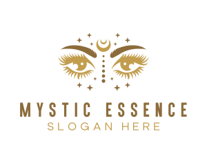 Mystical Cosmic Eyes logo design