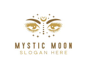 Mystical Cosmic Eyes logo design