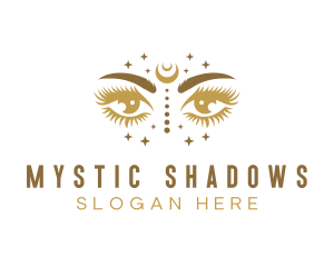 Mystical Cosmic Eyes logo design