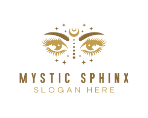 Mystical Cosmic Eyes logo design